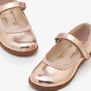 Pink Mini Boden Special Occasion Cute Mary Jane Flats